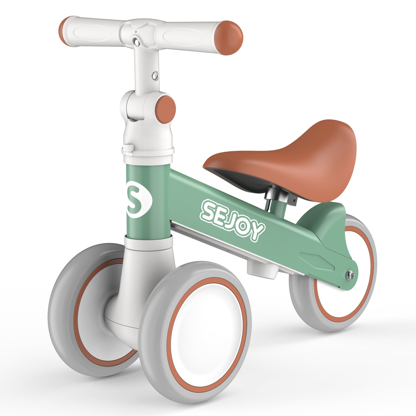 Balance Bike 4 Wheels Toddler Walker Bicycle