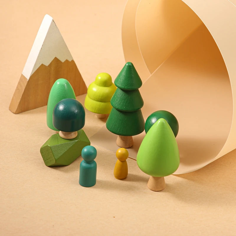 Wooden Grasp Matching Toy