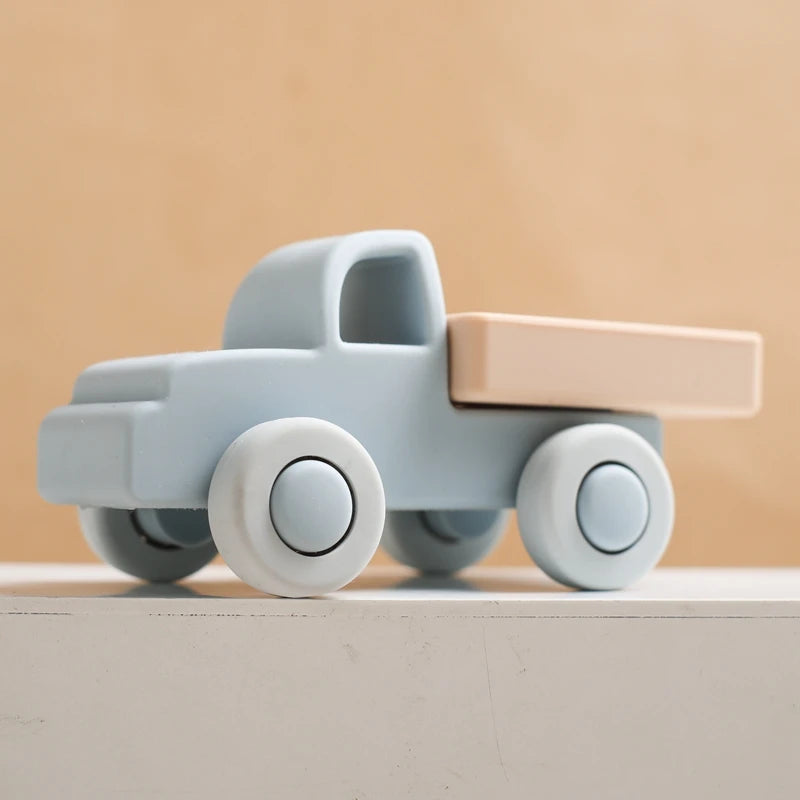 Silicone Car Toys Ambulances Truck