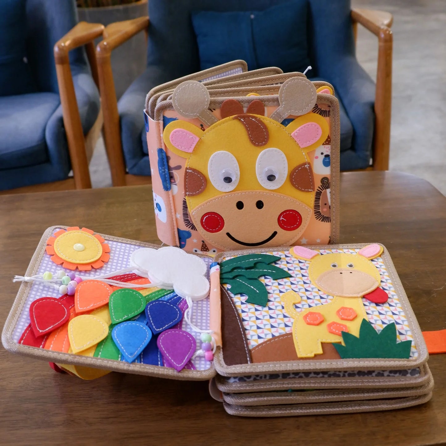 Educational Toys Giraffe Busy Book