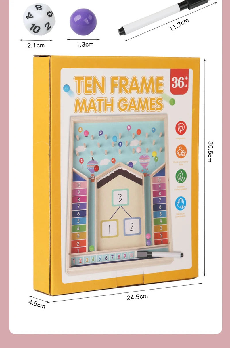 Montessori Math Counting Learning Toy