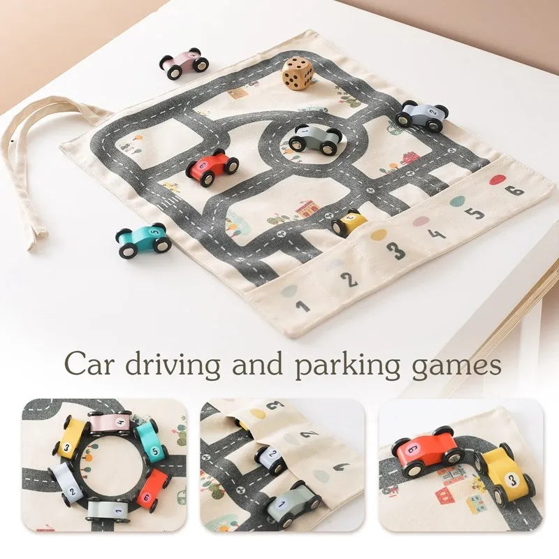 Toys Car Traffic Road Map
