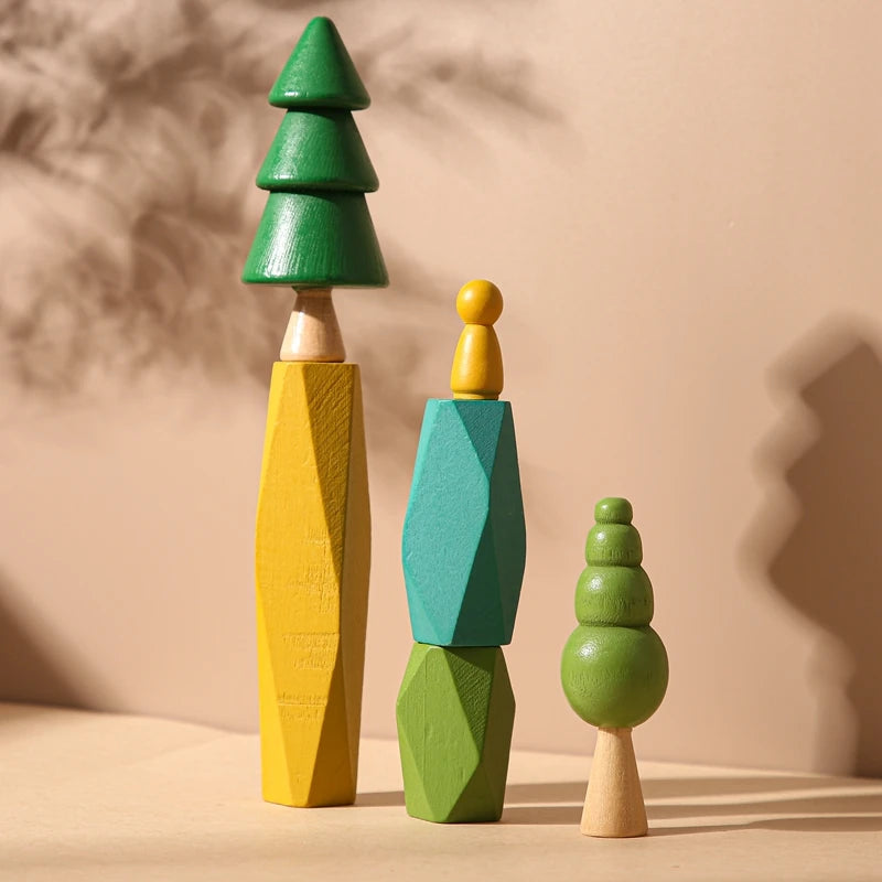 Wooden Grasp Matching Toy