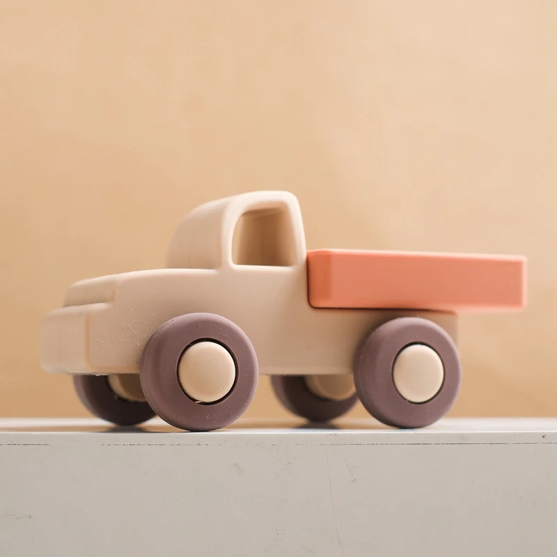 Silicone Car Toys Ambulances Truck