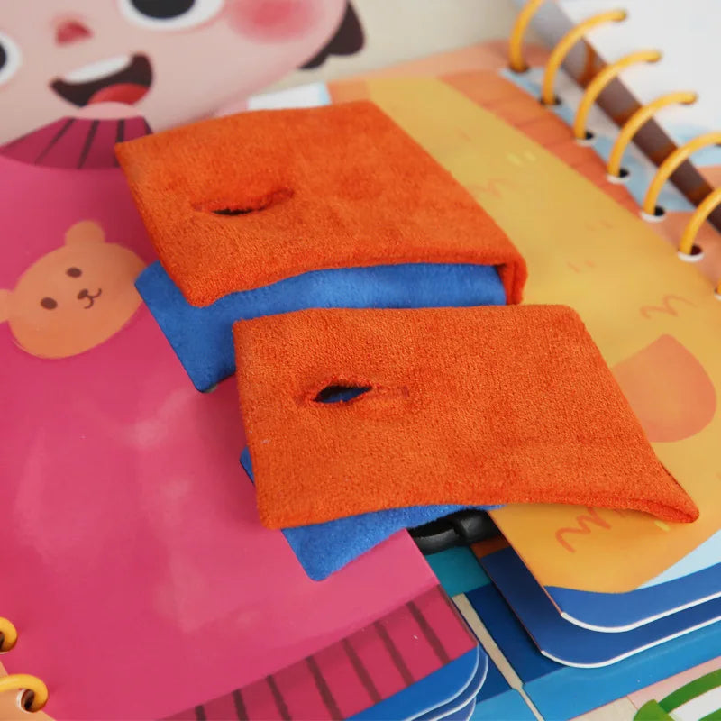 3D Felt Book For Fine Motor Skills