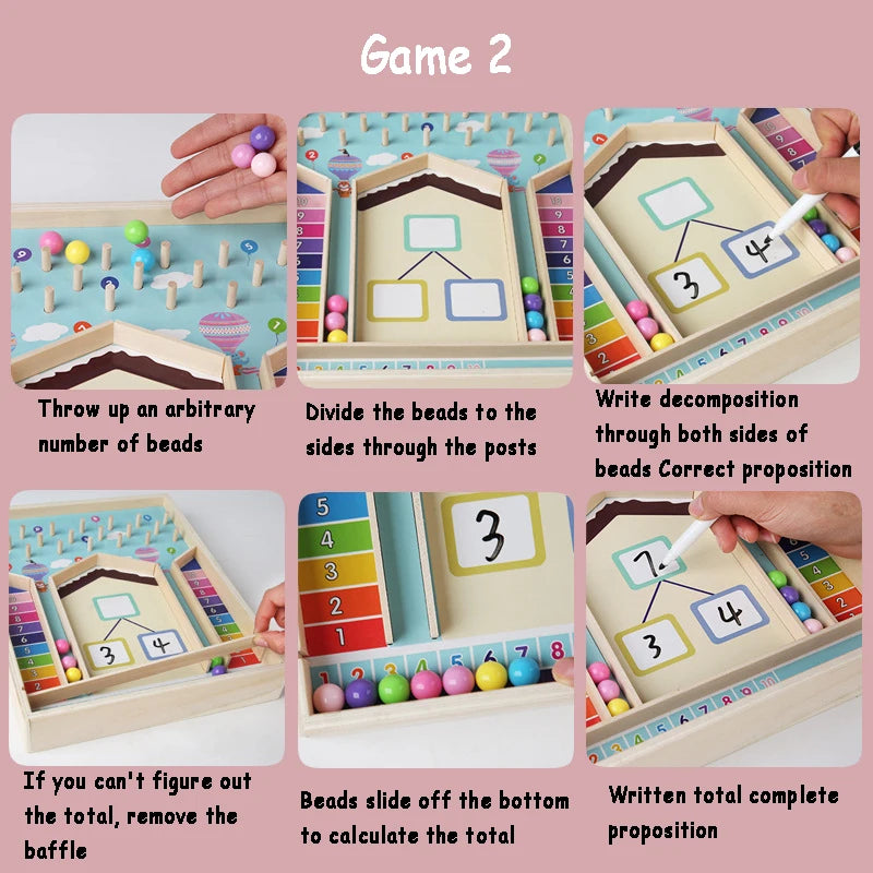 Montessori Math Counting Learning Toy