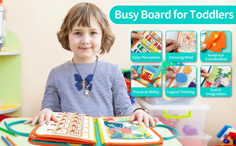 Montessori Parish Toys Board Early Educational Toy