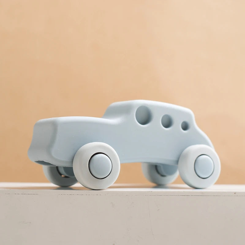 Silicone Car Toys Ambulances Truck