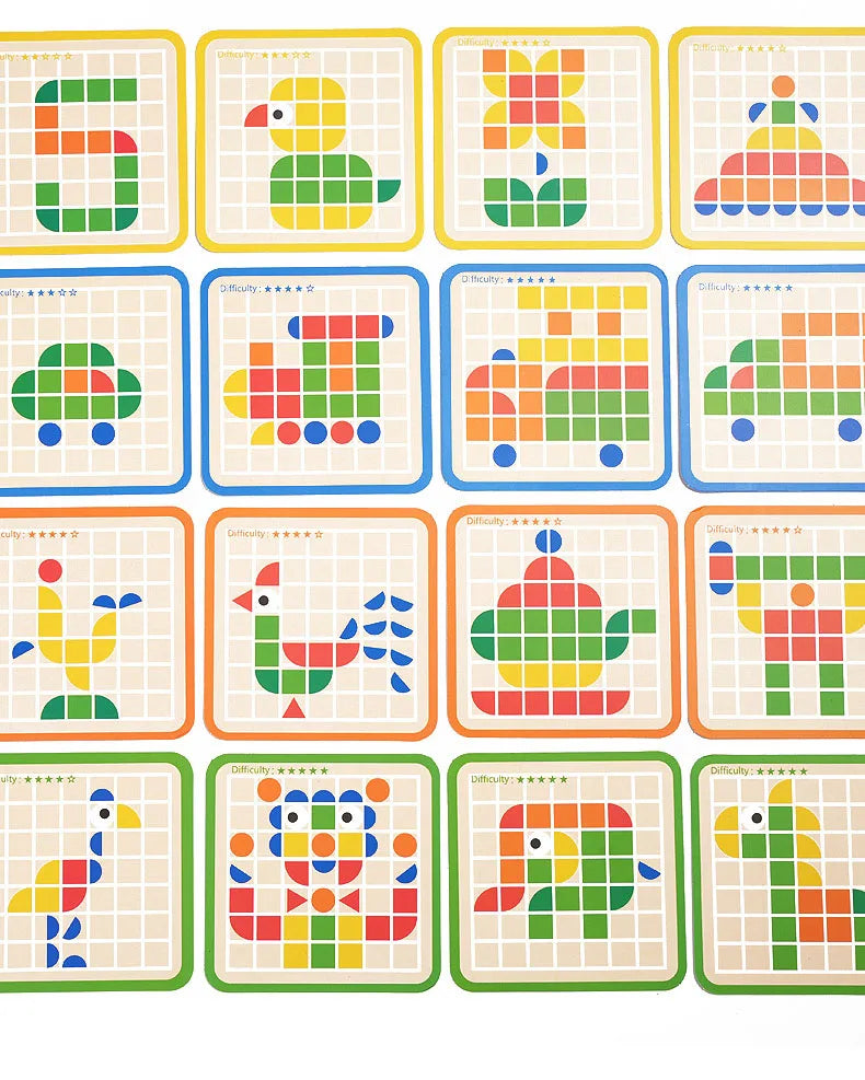 Montessori Cognition Puzzle Board