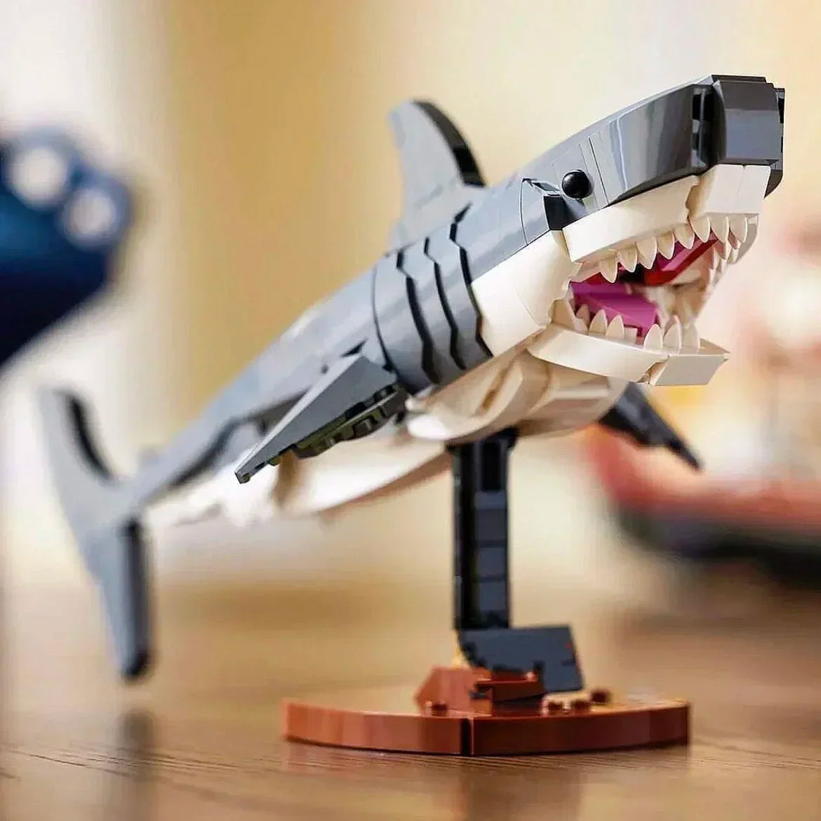 White Shark Model Building Blocks Set Pirate Ship