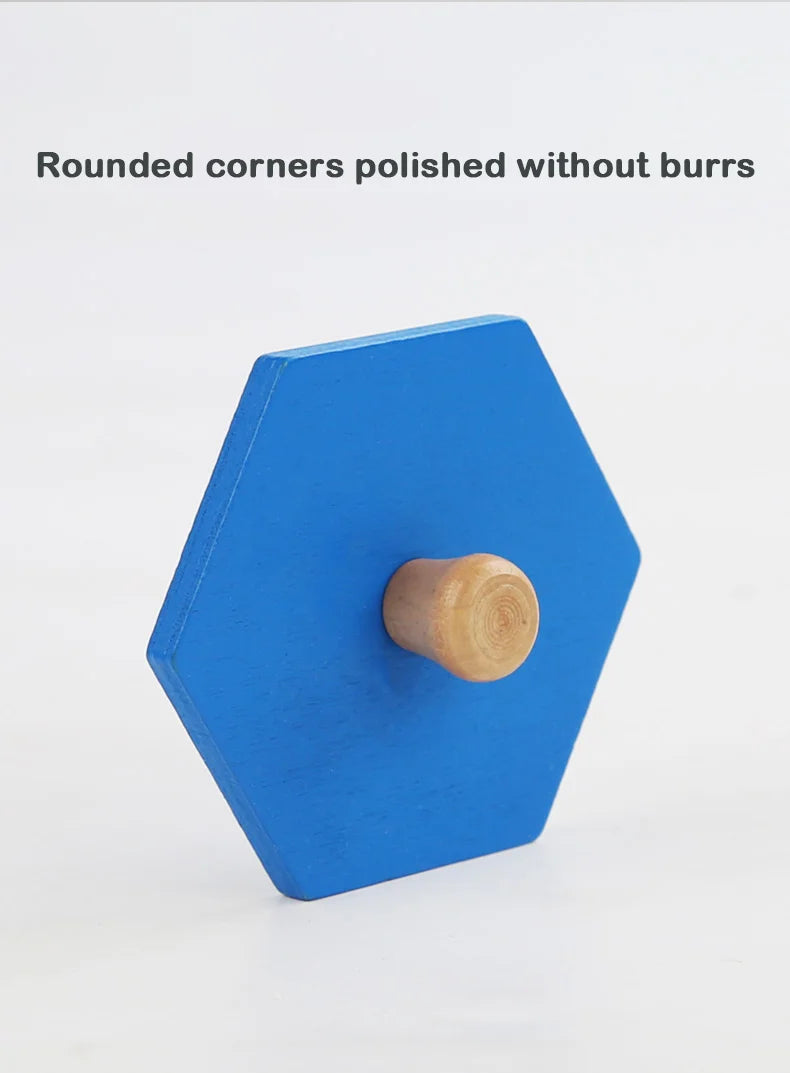 wooden shape and color matching