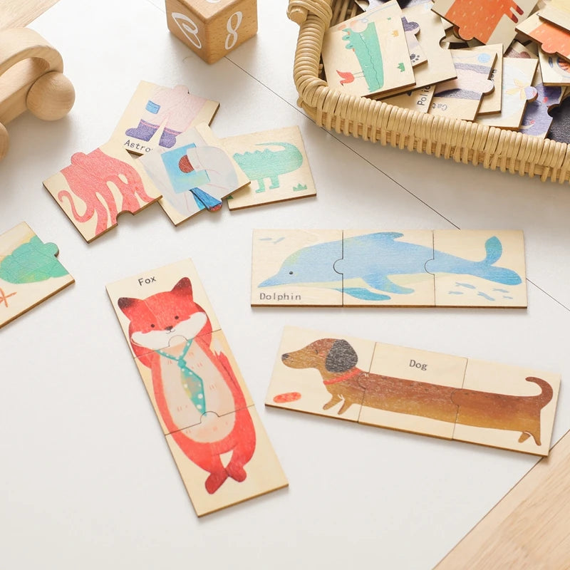 Montessori Wooden Puzzles