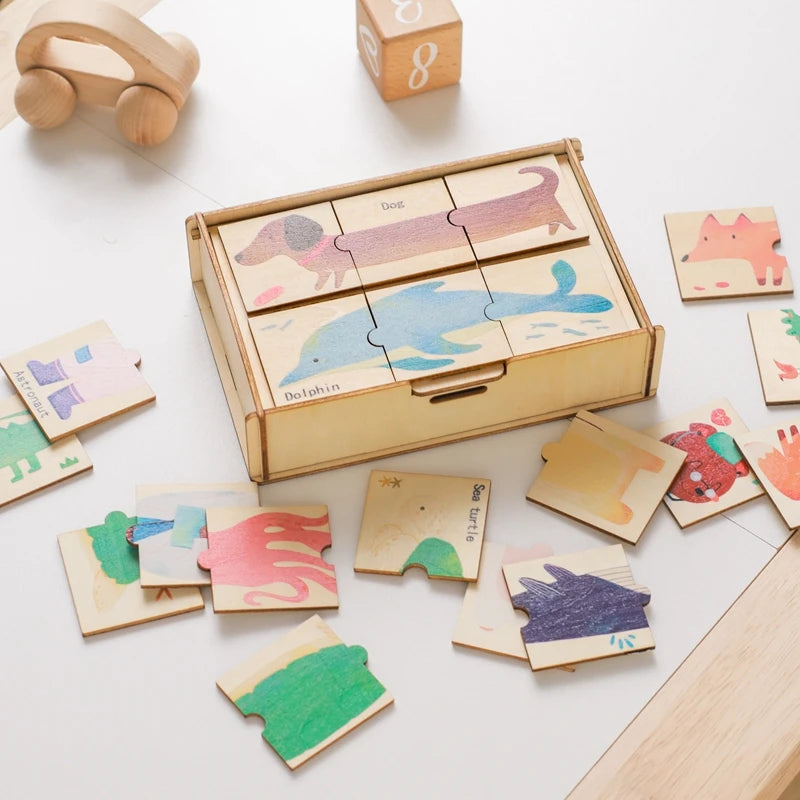 Montessori Wooden Puzzles