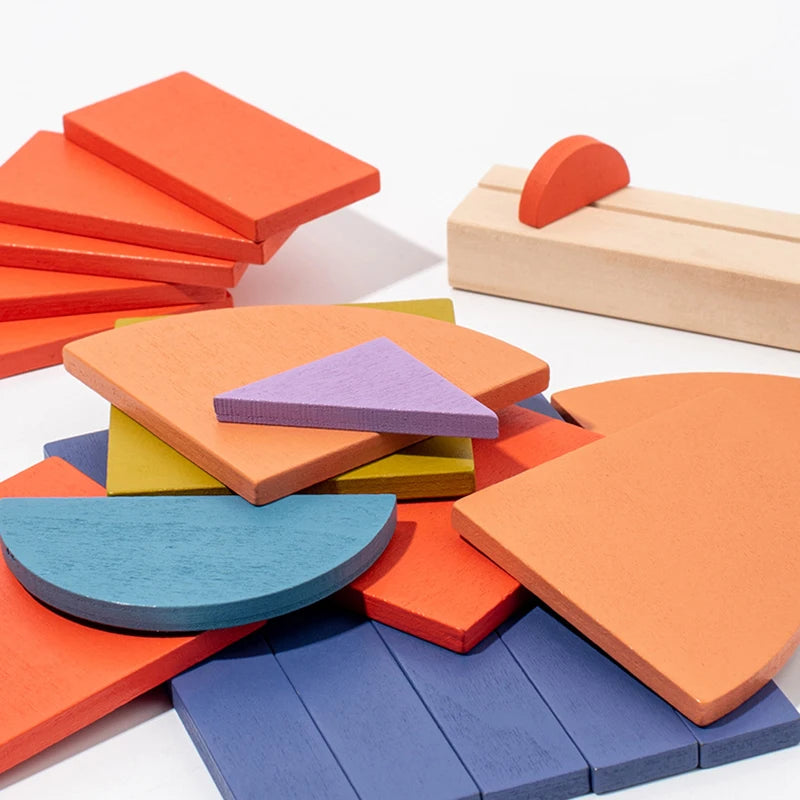 Montessori Wooden Puzzle Geometric Shape