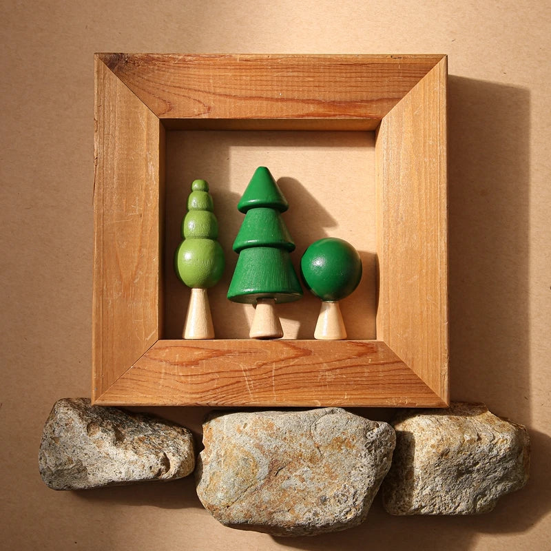 Wooden Grasp Matching Toy