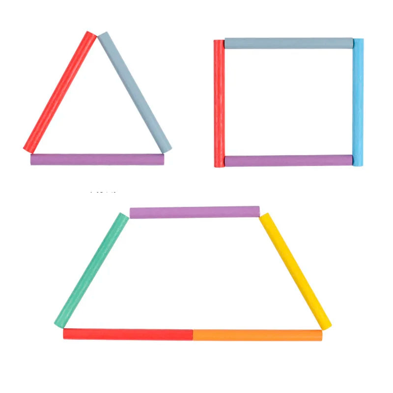 Montessori Wooden Toy Color Matching Games