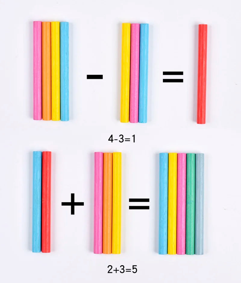 Montessori Wooden Toy Color Matching Games