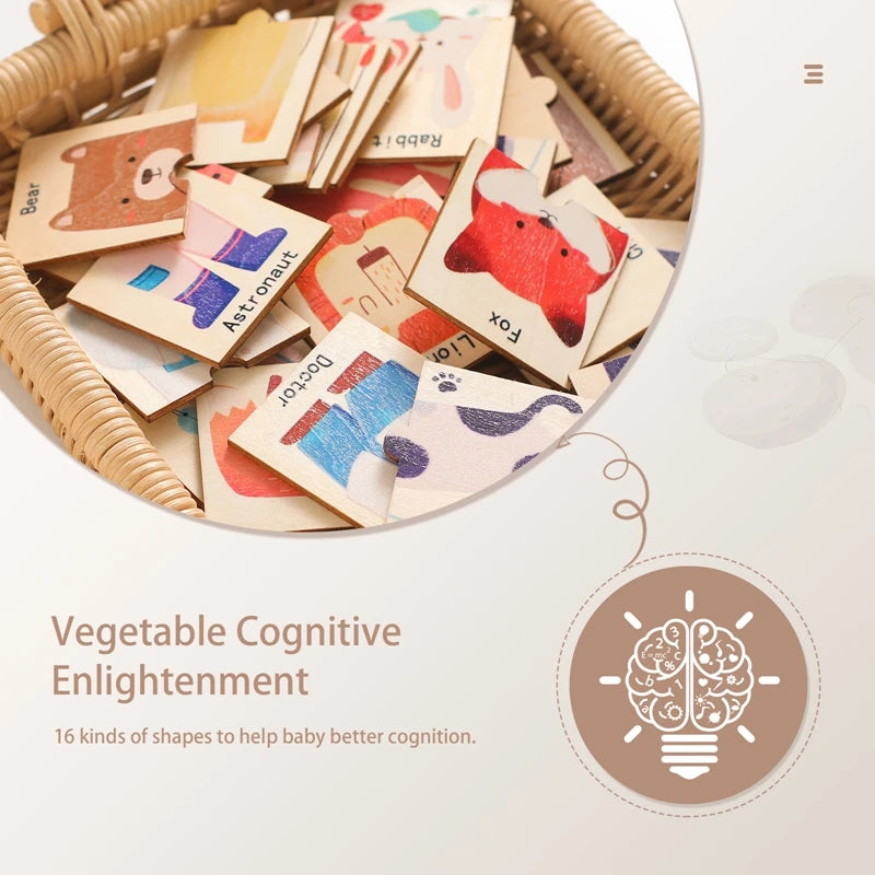 Montessori Wooden Puzzles