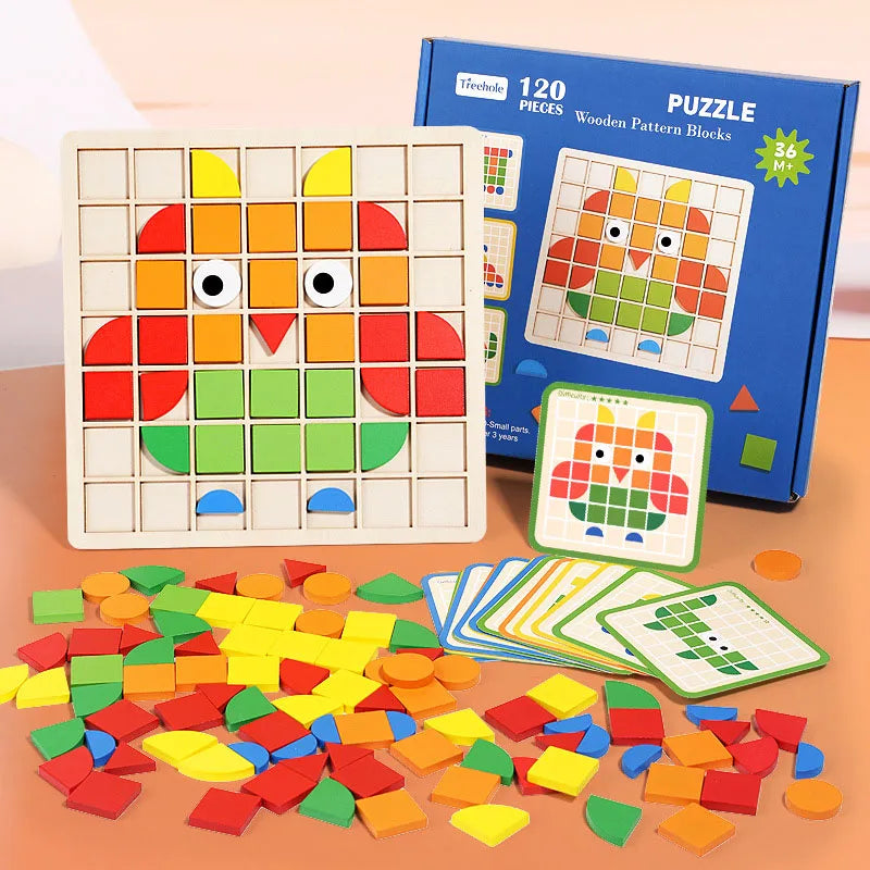 Montessori Cognition Puzzle Board