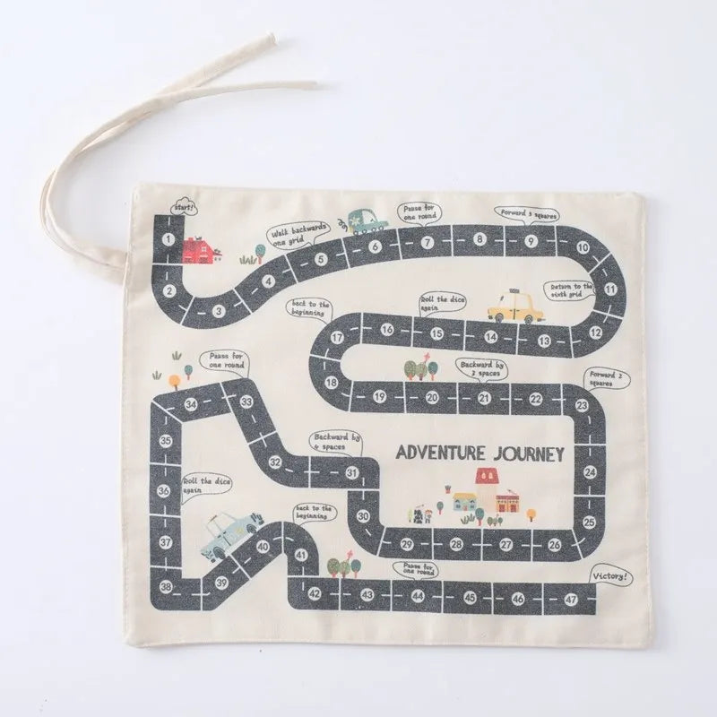 Toys Car Traffic Road Map