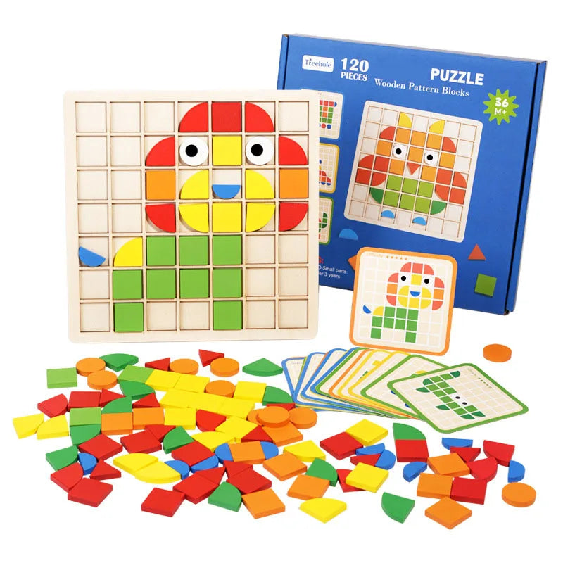 Montessori Cognition Puzzle Board