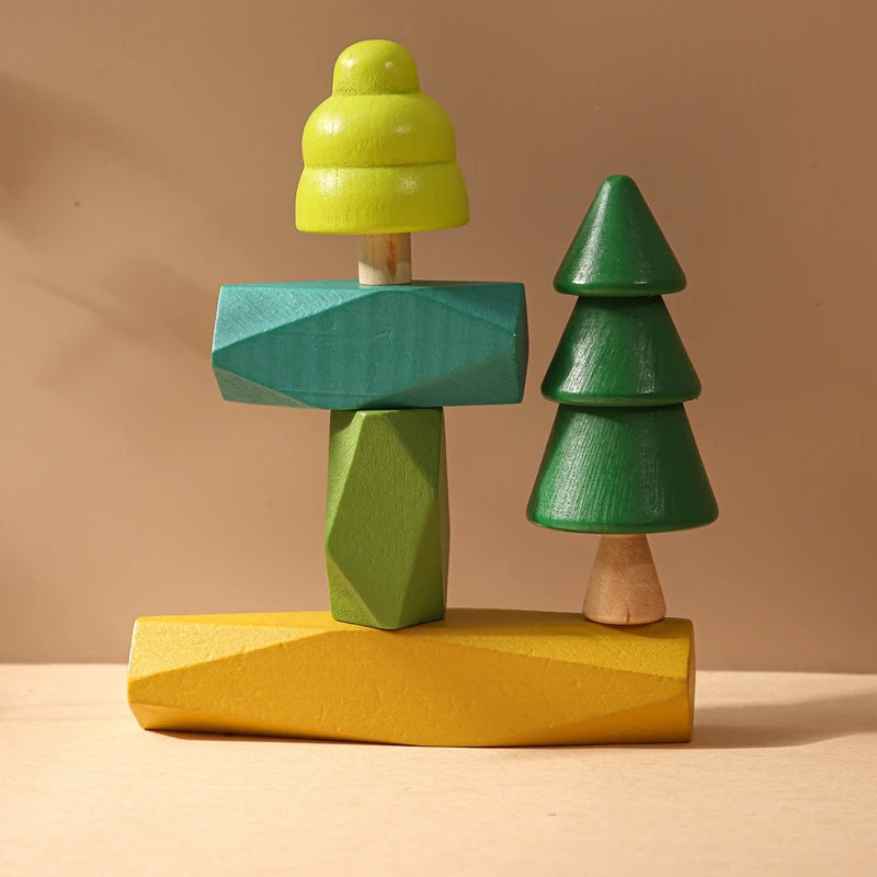 Wooden Grasp Matching Toy