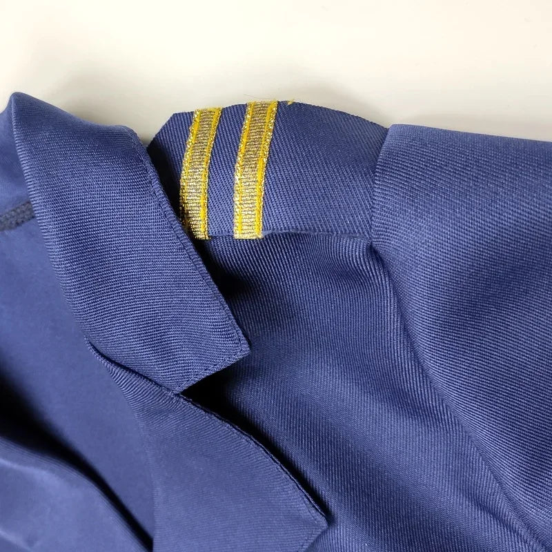 Costume Kids Aircraft Captain's Uniform