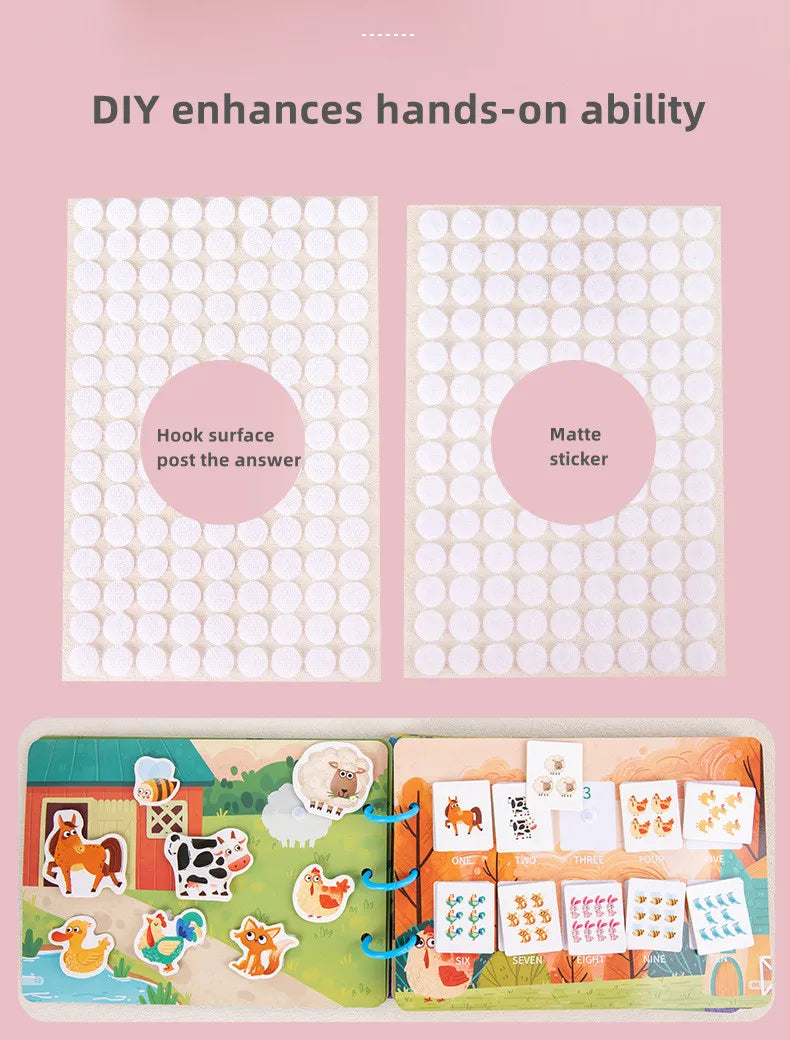 Quiet Book Magic Sticker