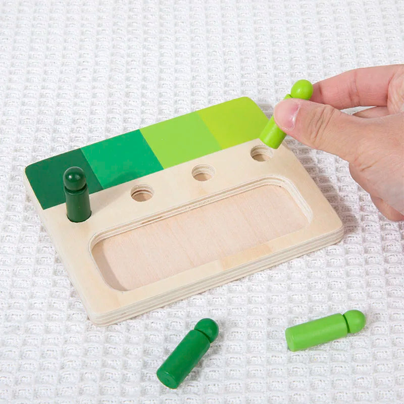 Wooden Montessori Toy Colors