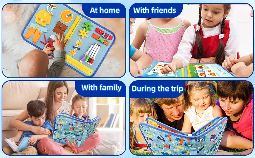 Montessori Parish Toys Board Early Educational Toy