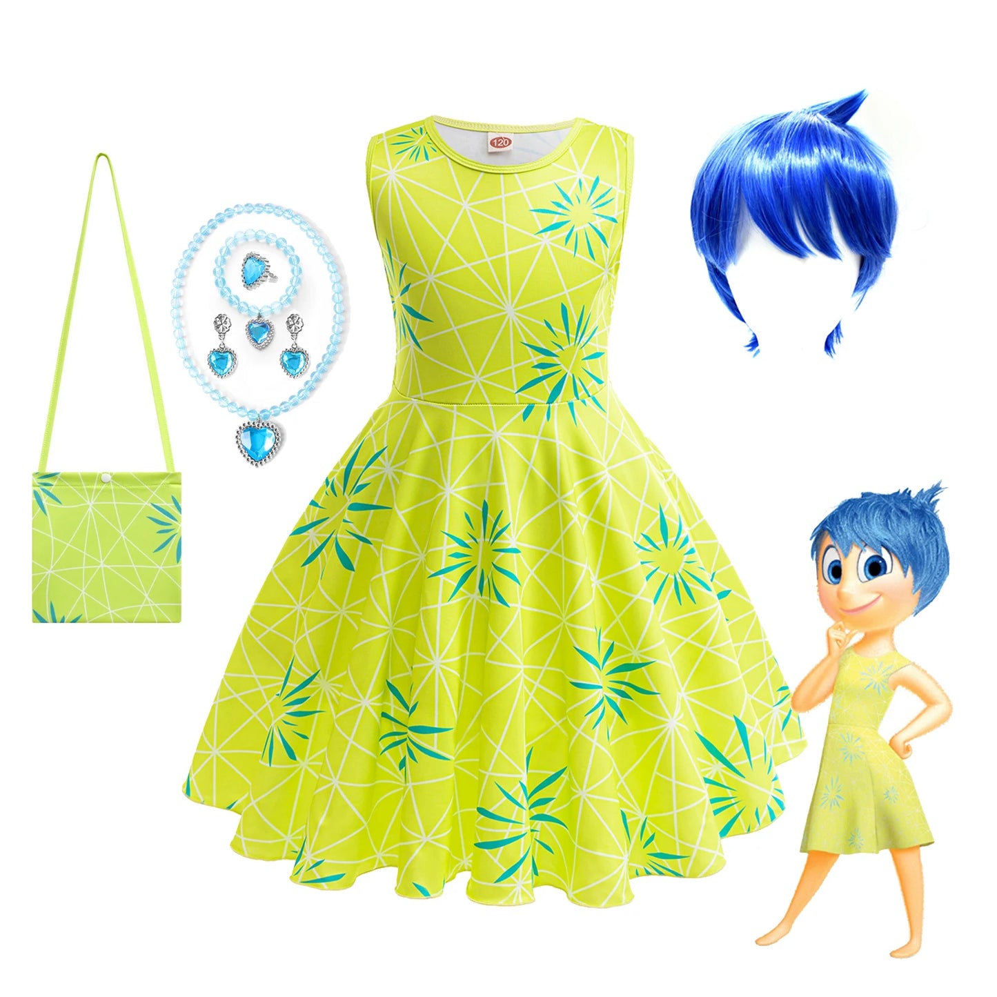 Movie Inside Out Joy Costume