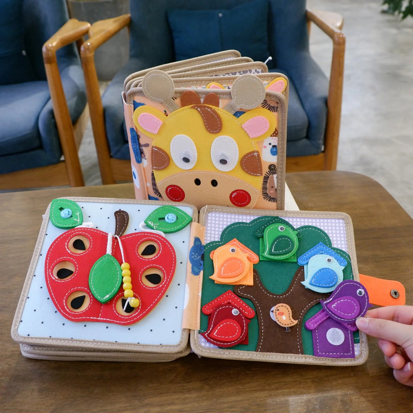 Educational Toys Giraffe Busy Book
