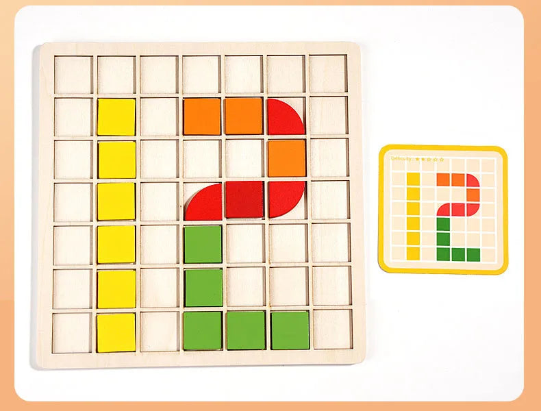 Montessori Cognition Puzzle Board