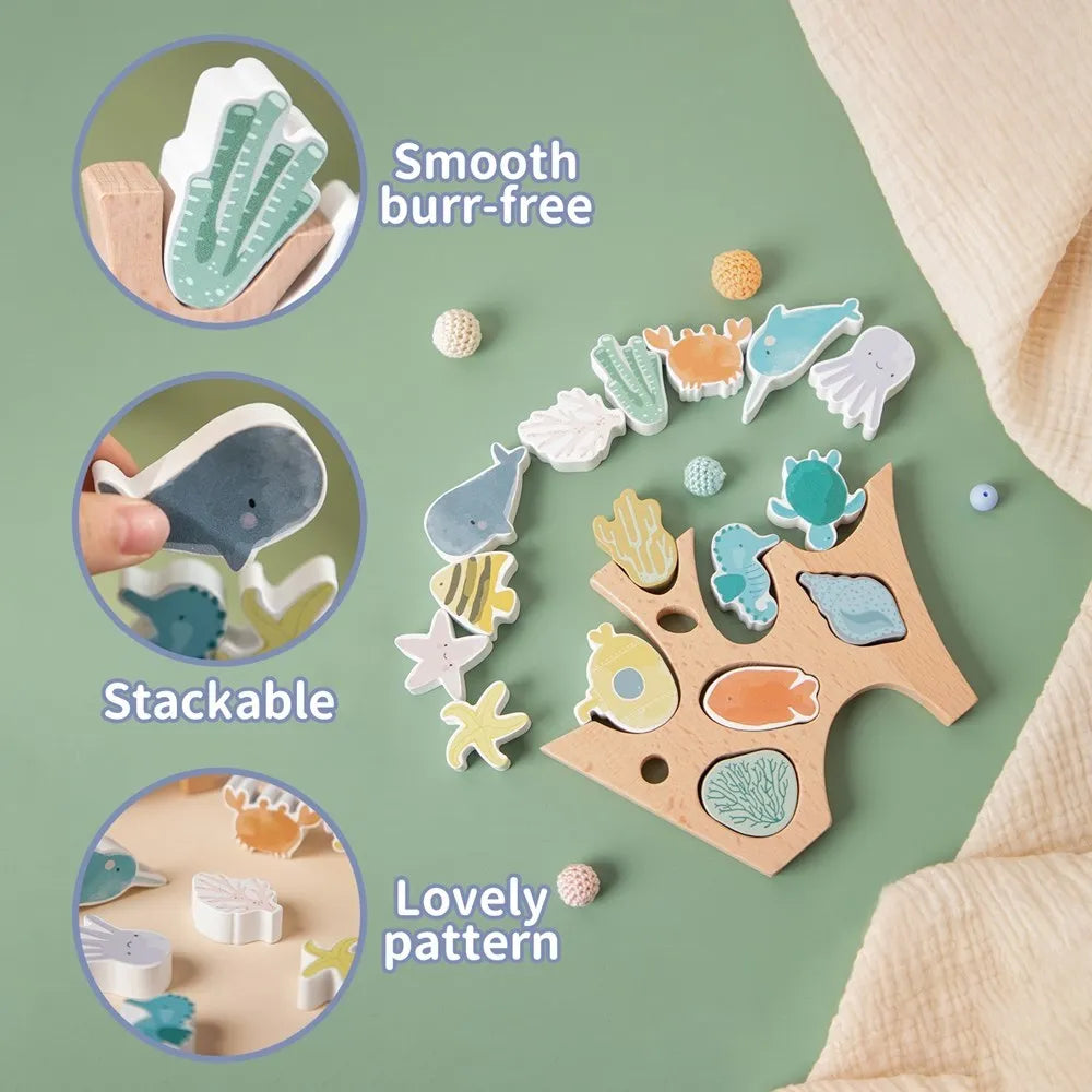 Wooden Balance Blocks