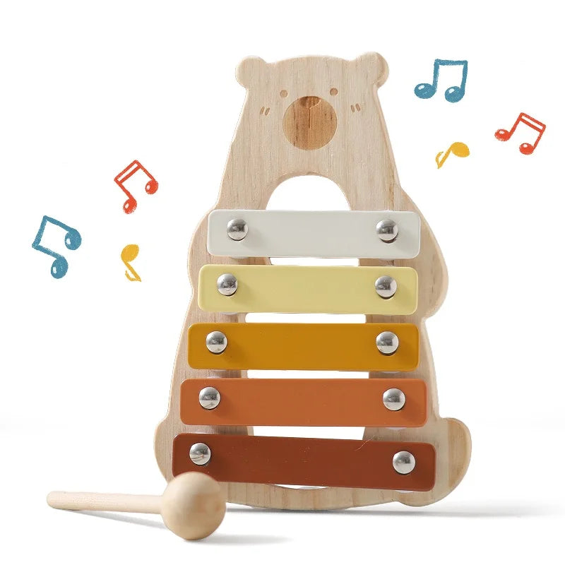Rattle Bell Drum Musical Instruments