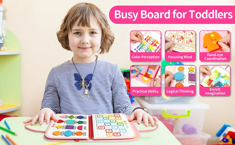 Montessori Parish Toys Board Early Educational Toy