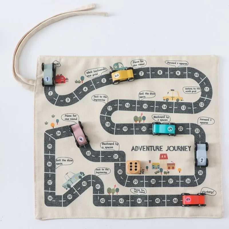 Toys Car Traffic Road Map