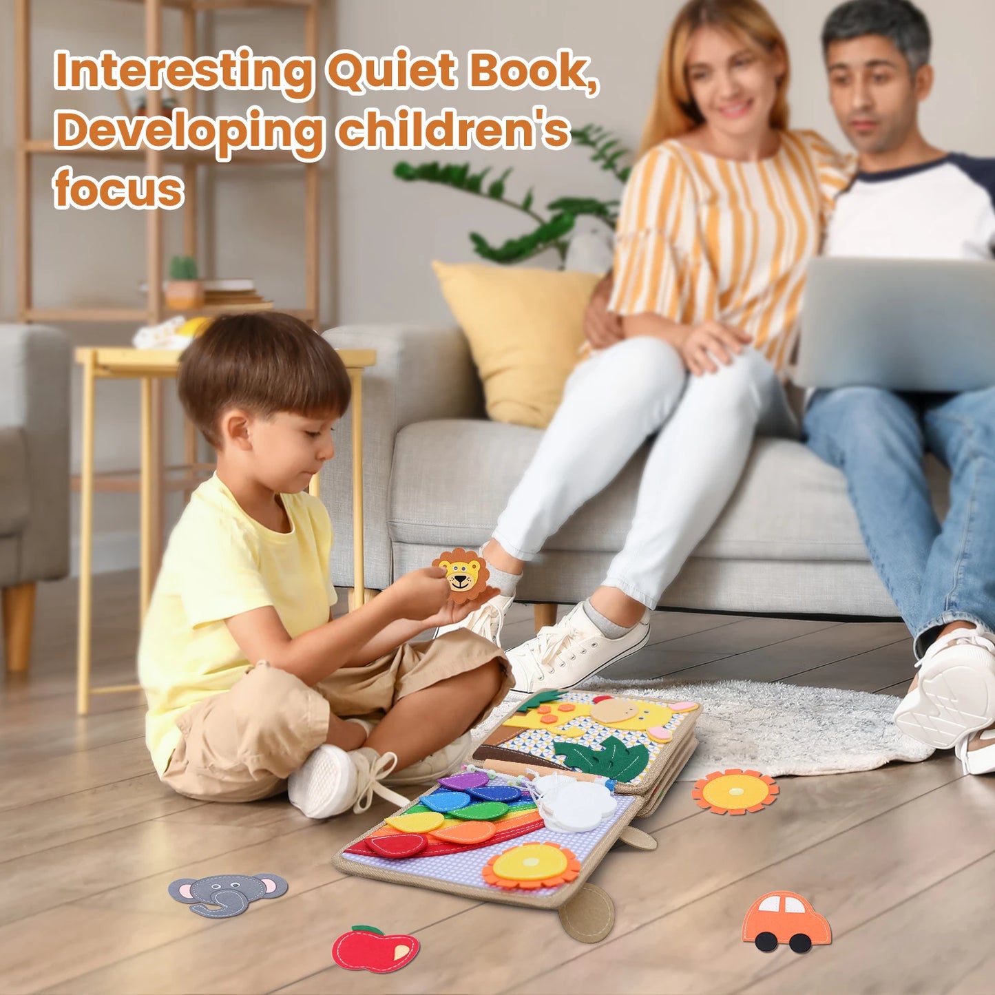 Educational Toys Giraffe Busy Book