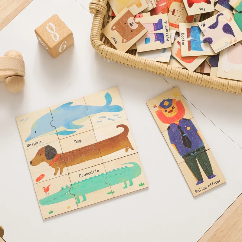 Montessori Wooden Puzzles