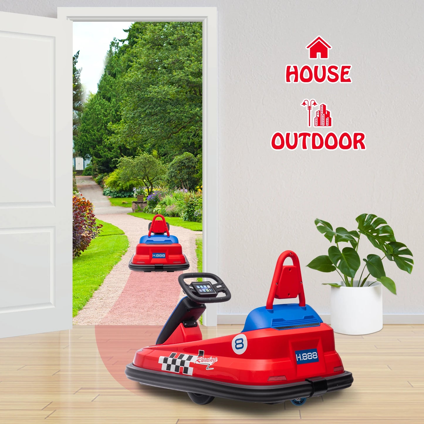 Toddlers Bumper Car, 6V