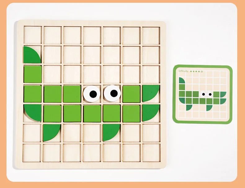 Montessori Cognition Puzzle Board