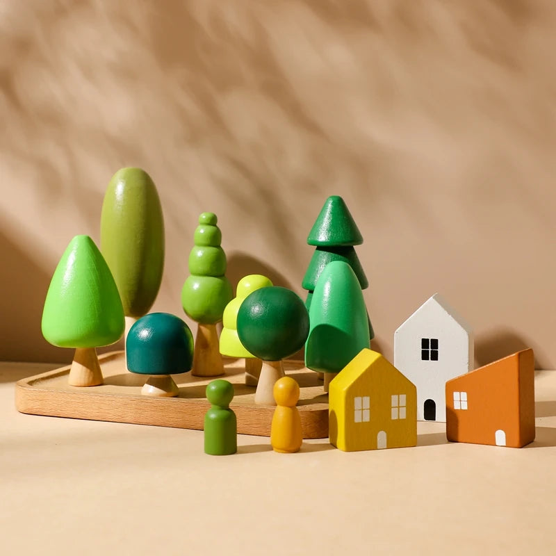 Wooden Grasp Matching Toy