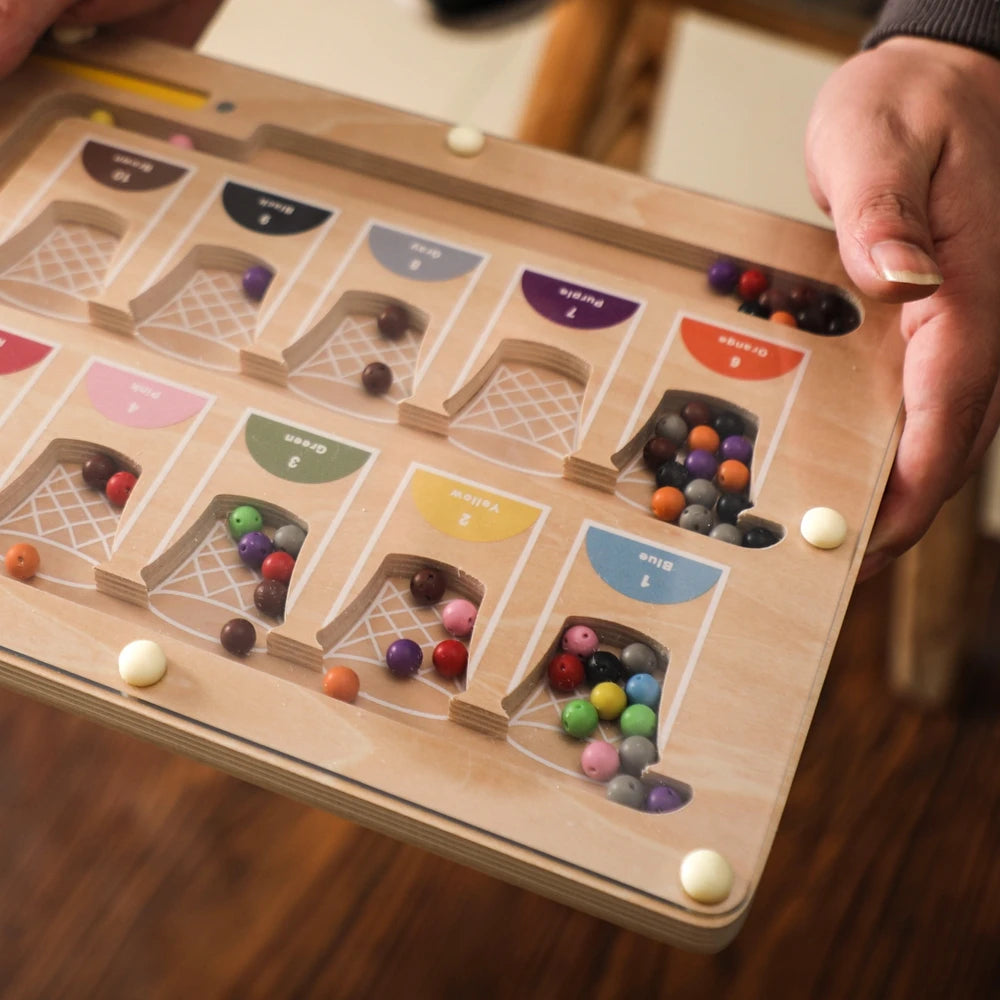 Magnetic board Basketball Sorting