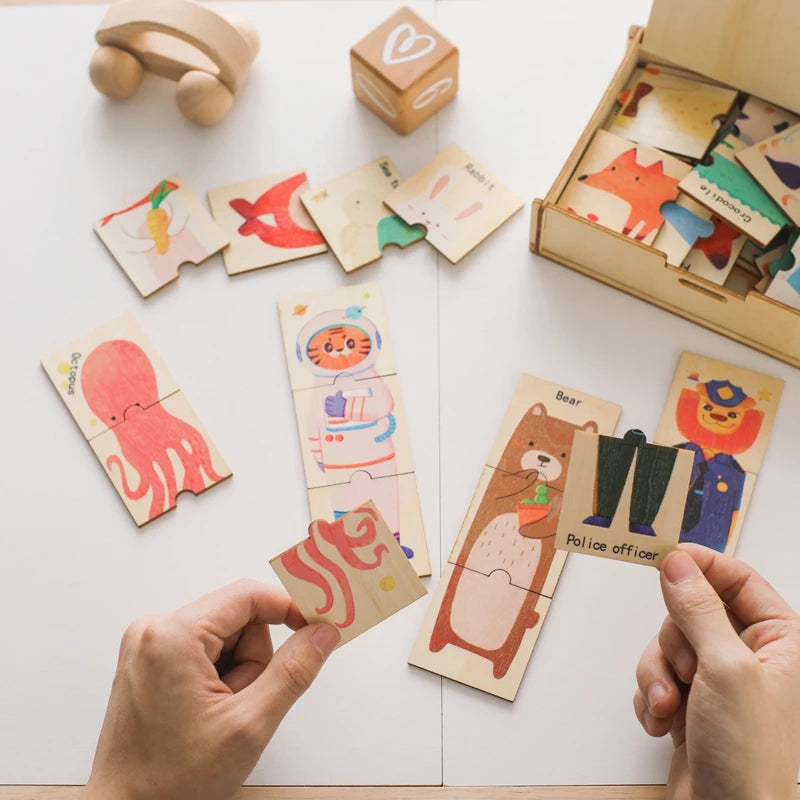 Montessori Wooden Puzzles