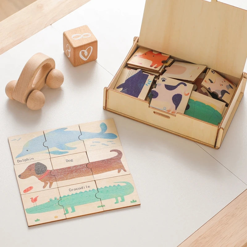 Montessori Wooden Puzzles