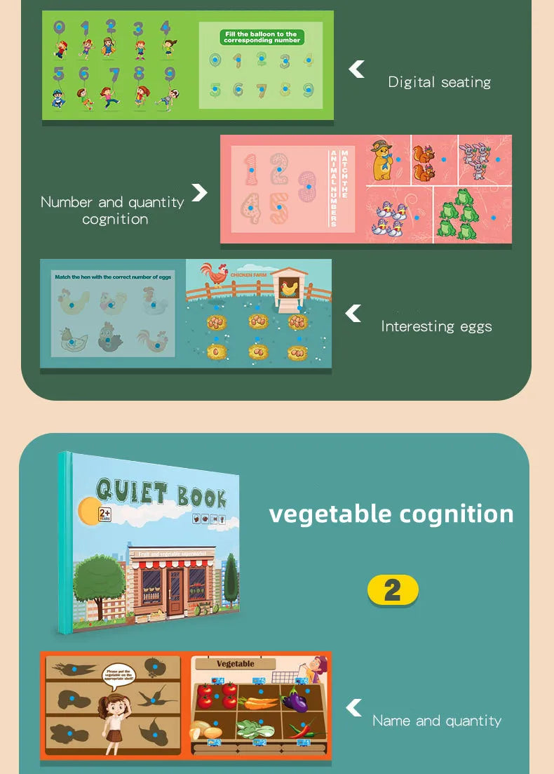 Quiet Book Magic Sticker