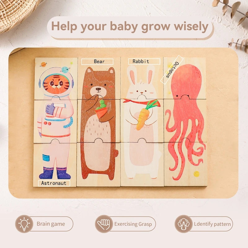Montessori Wooden Puzzles