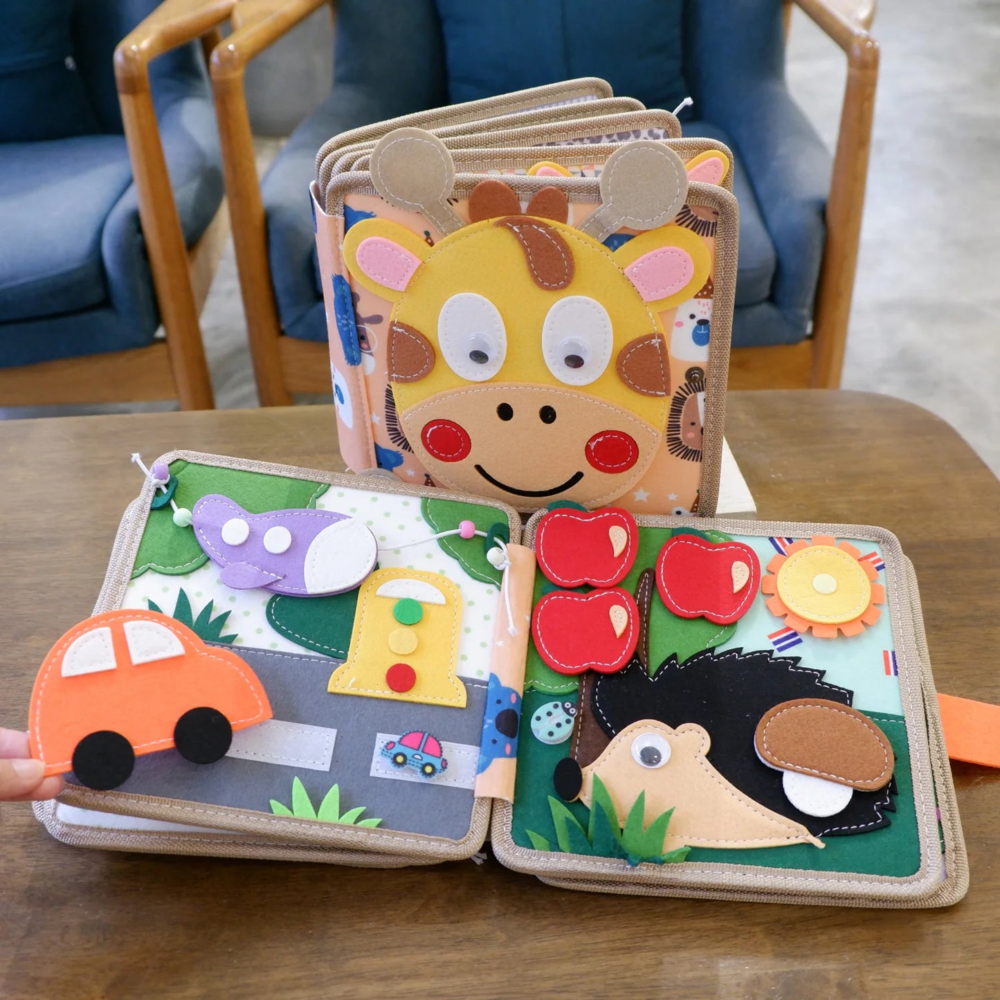 Educational Toys Giraffe Busy Book