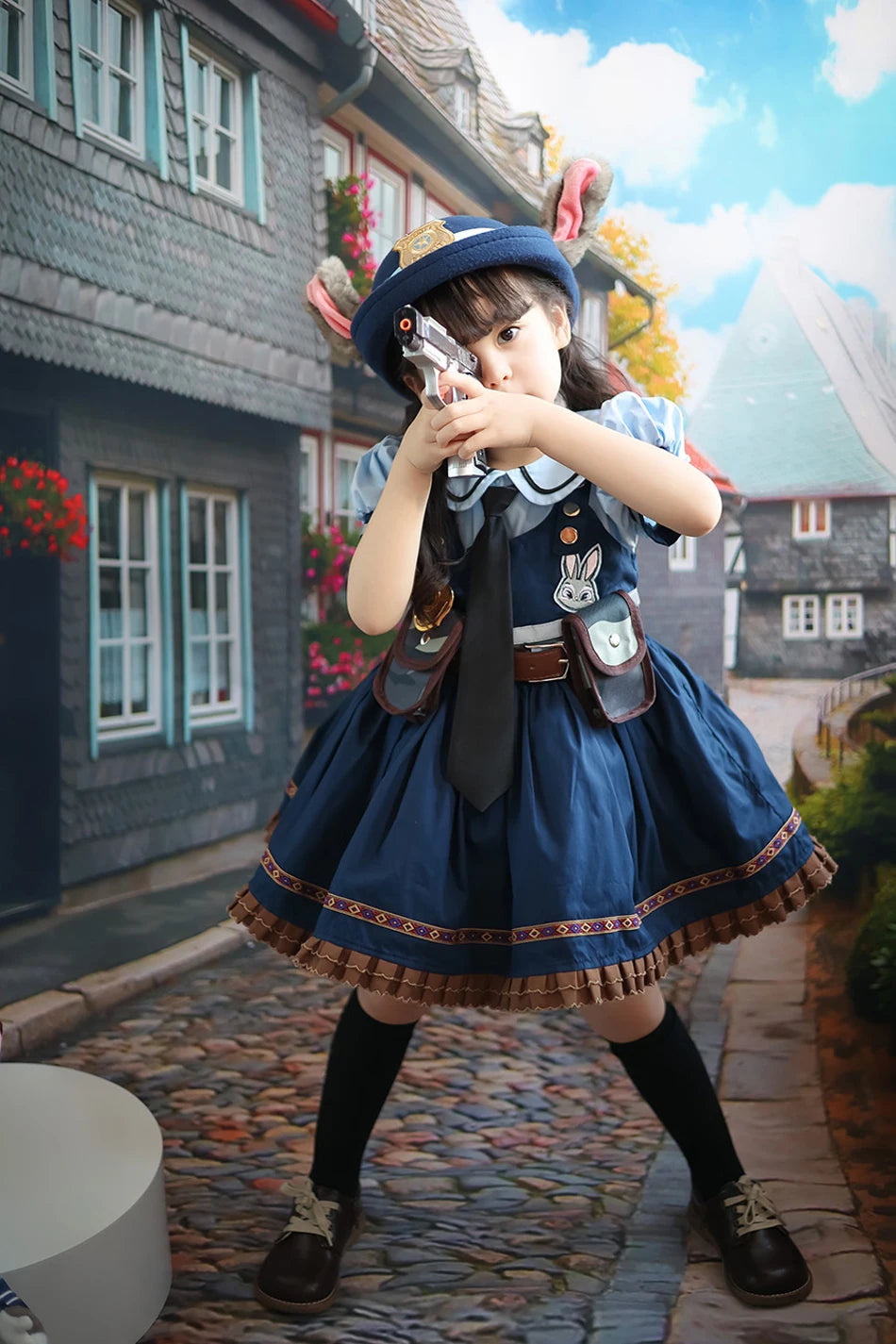Movie Zootropolis Judy Cosplay Costume