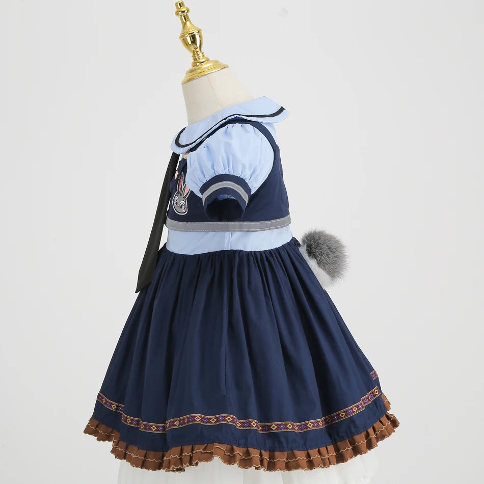 Movie Zootropolis Judy Cosplay Costume